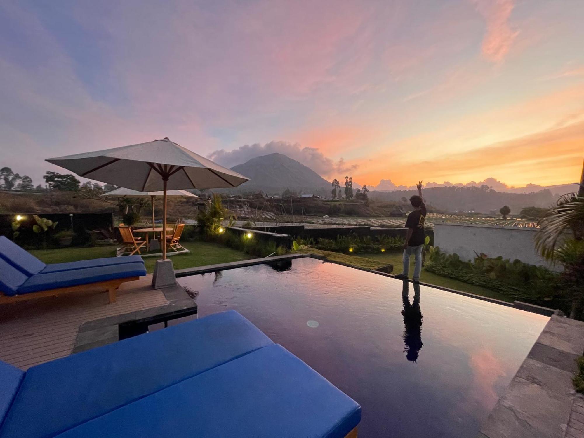 Batur Panorama Bed and Breakfast Kintamani Exterior foto